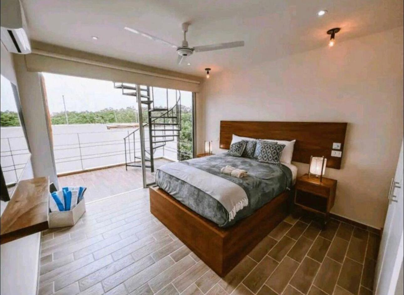 Rosa Azul Tulum Aparthotel Esterno foto